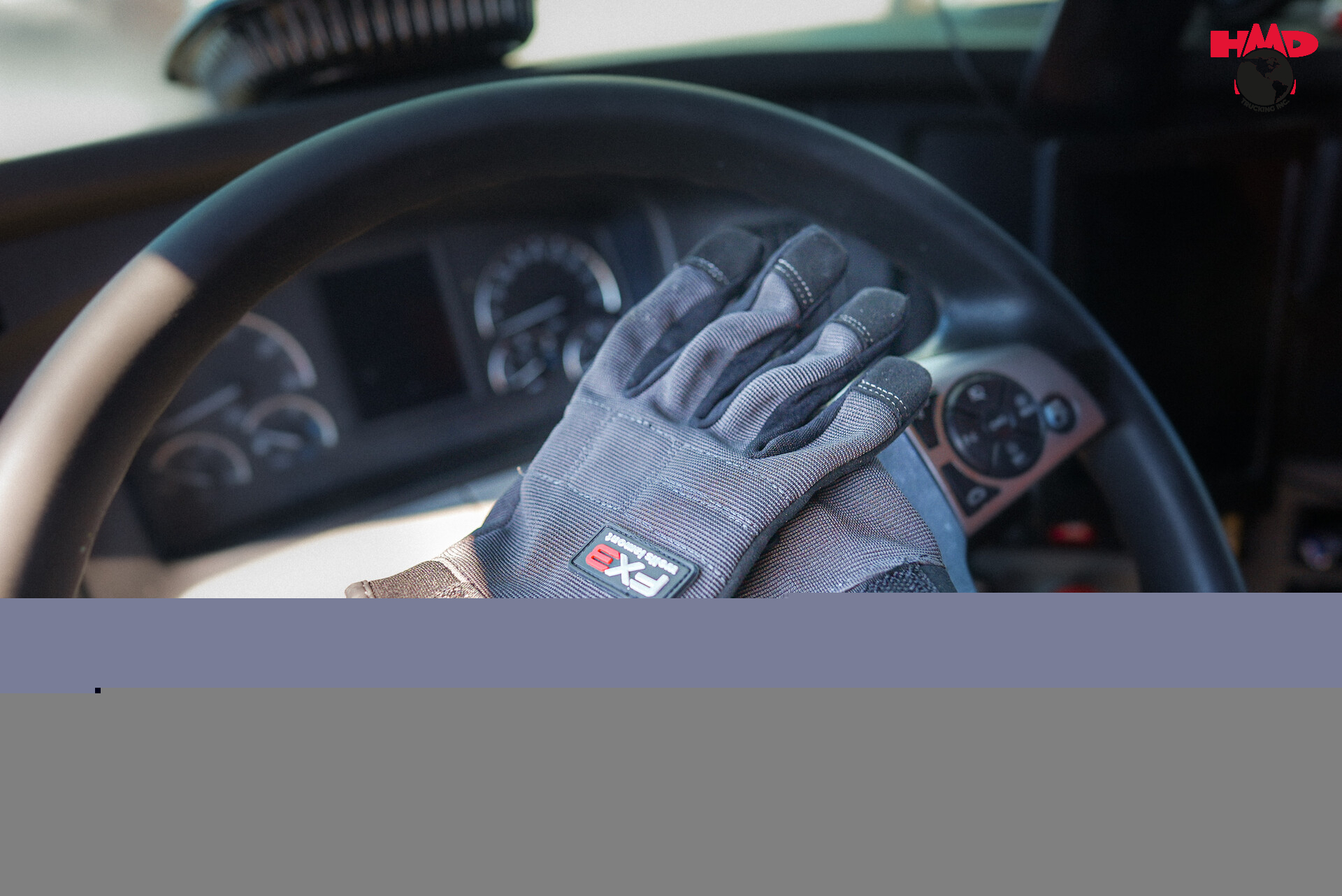 Truck Driving Gloves: Material